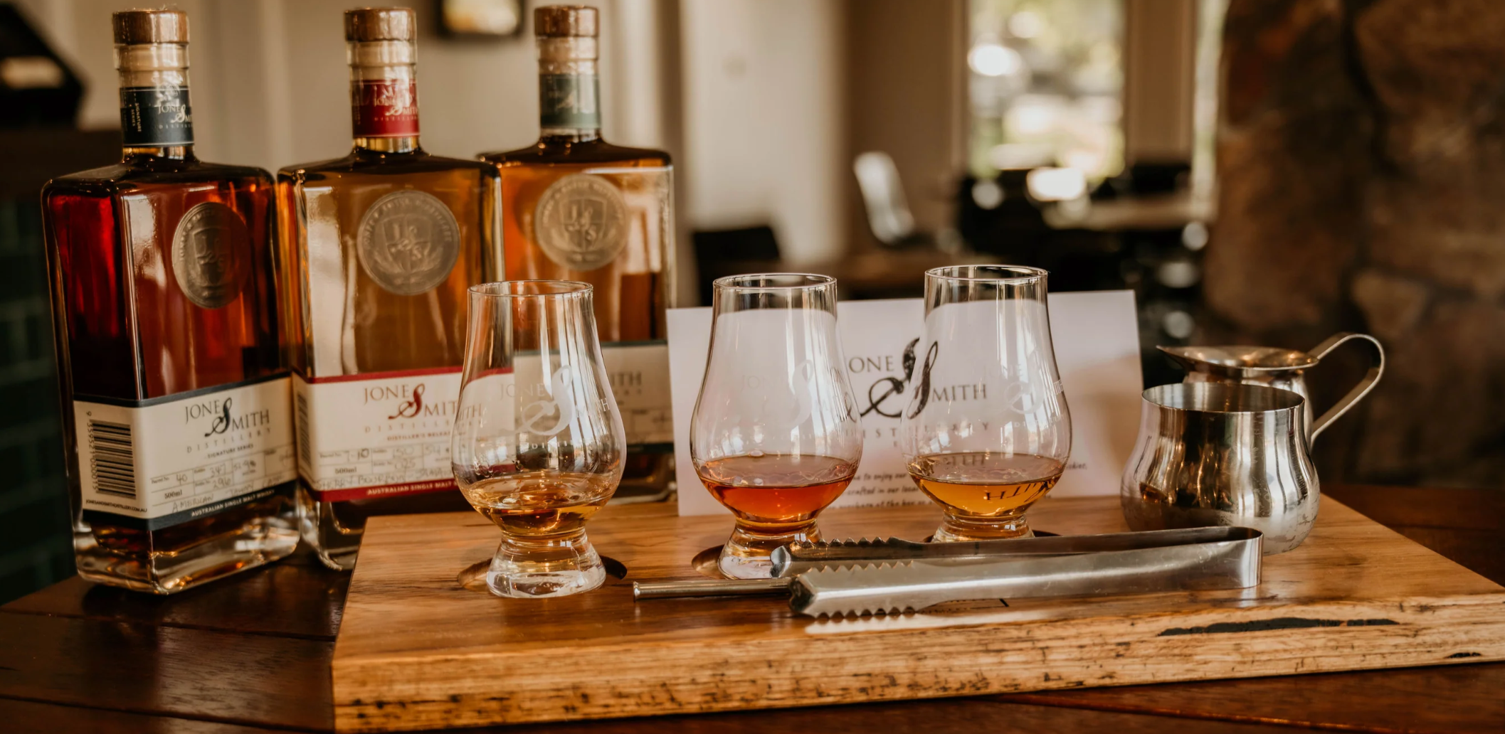 Jones & Smith Distillery whisky tasting — Australian single malt whisky, Lucknow NSW